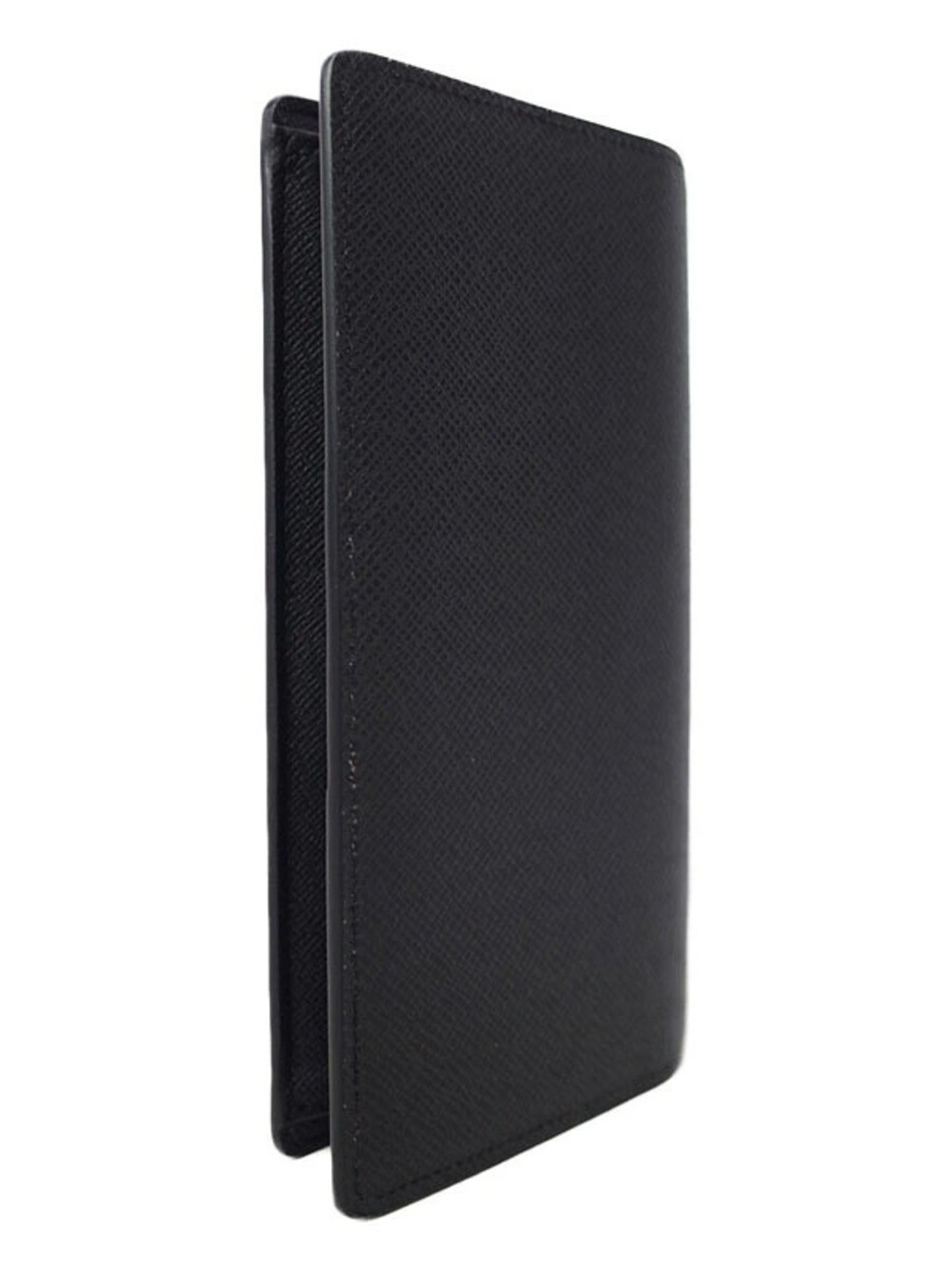 Louis Vuitton Wallet Brazza Taiga Portefeuille Bi Long fold Black